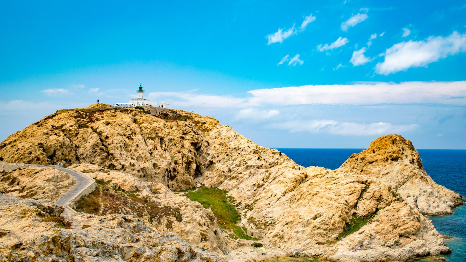 Blick auf die Île de la Pietra Reisen Impressionen