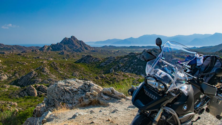 Blick in die Désert des Agriates Richtung Saleccia