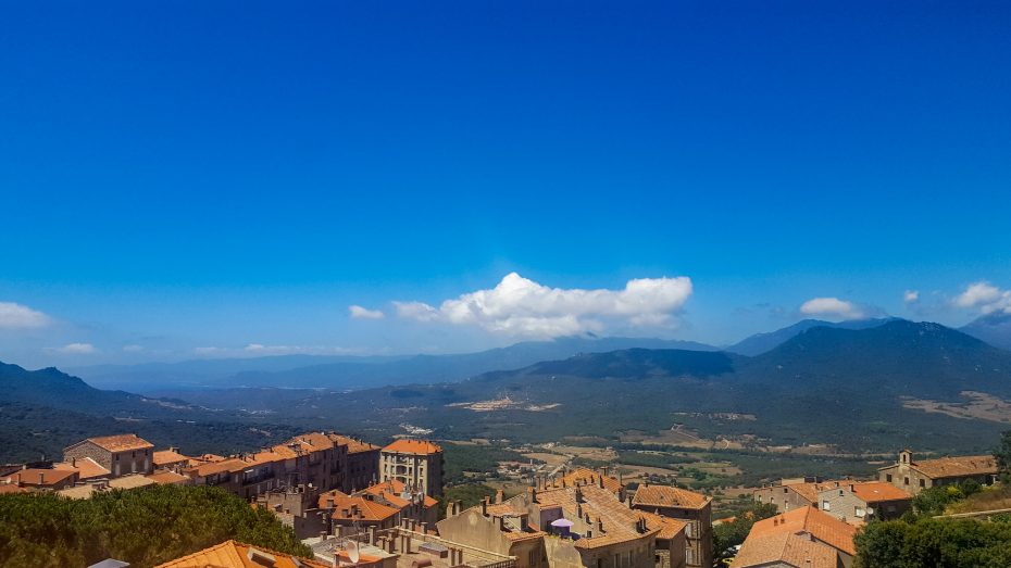 Blick Richtung Golfe de Valinco