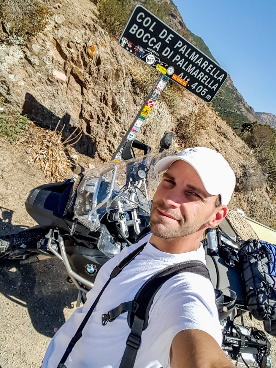 Selfie Col de Palmarella
